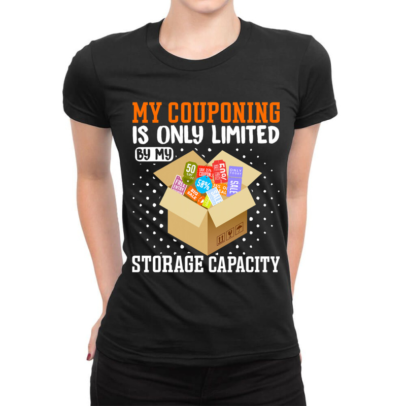 Couponer Couponing Cardboard Box My Couponing Is O Ladies Fitted T-Shirt by HafsahHoehn | Artistshot