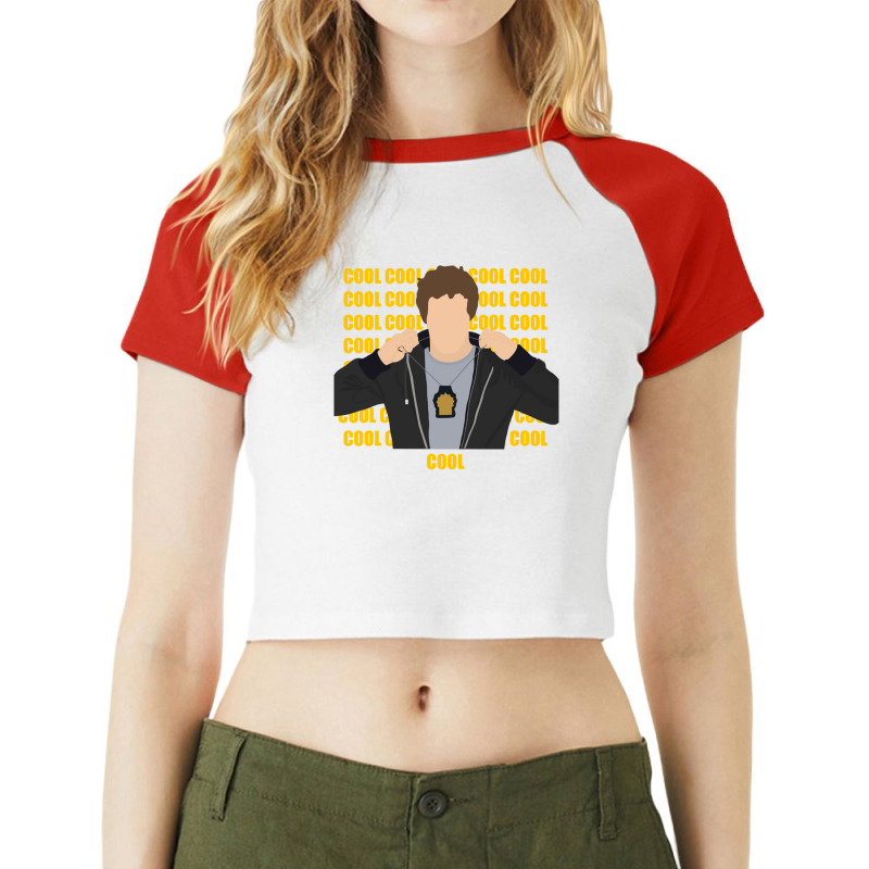 Gifts For Halloween Johnson Mustard Plug Awesome For Movie Fans 1 Raglan Crop Top by MaragretPolino | Artistshot