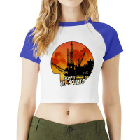 Pump It Raglan Crop Top | Artistshot