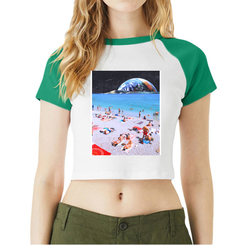 Bare Skin Raglan Crop Top | Artistshot