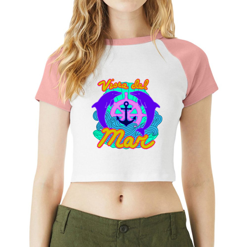 Limited Edition Vista Del Mar Raglan Crop Top by Inmamlil638 | Artistshot