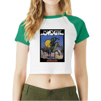 Budgie Bandolier Classic Raglan Crop Top | Artistshot