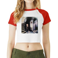 Mazzy Star She Hangs Brightly Album Cover Raglan Crop Top | Artistshot