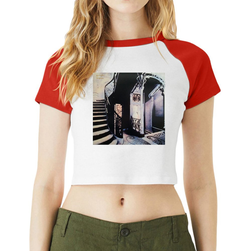 Mazzy Star She Hangs Brightly Album Cover Raglan Crop Top by ameckhurtao | Artistshot