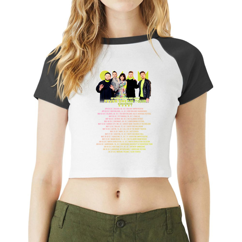 New Oman Of Monsters And Men Gordi Fever Dream Tour Back Raglan Crop Top by okahokaliana | Artistshot