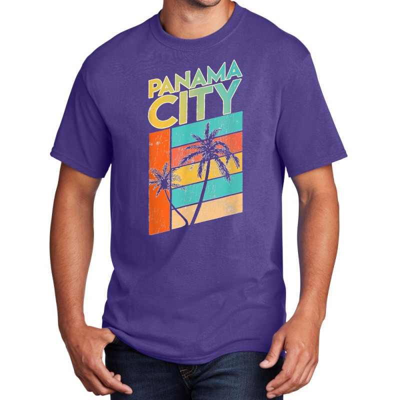 Panama City Beach Tshirt Family Vacation Florida Basic T-shirt by WirtzRichard | Artistshot