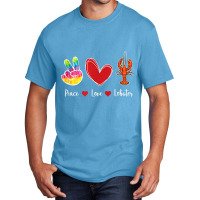 Deep Ocean Crustacean Sea Born Creatures Peace Love Lobster My Favorit Basic T-shirt | Artistshot