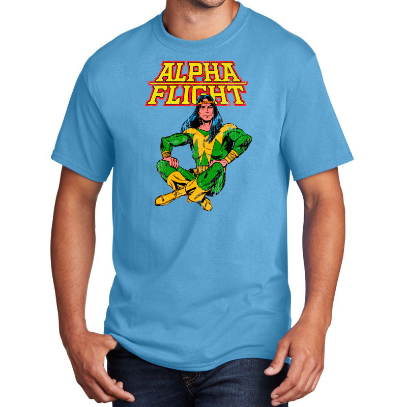 Alpha Flight Shaman Basic T-shirt by seviyummy | Artistshot