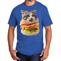 Cheeseburger Cat T  Shirt1302 Basic T-shirt | Artistshot