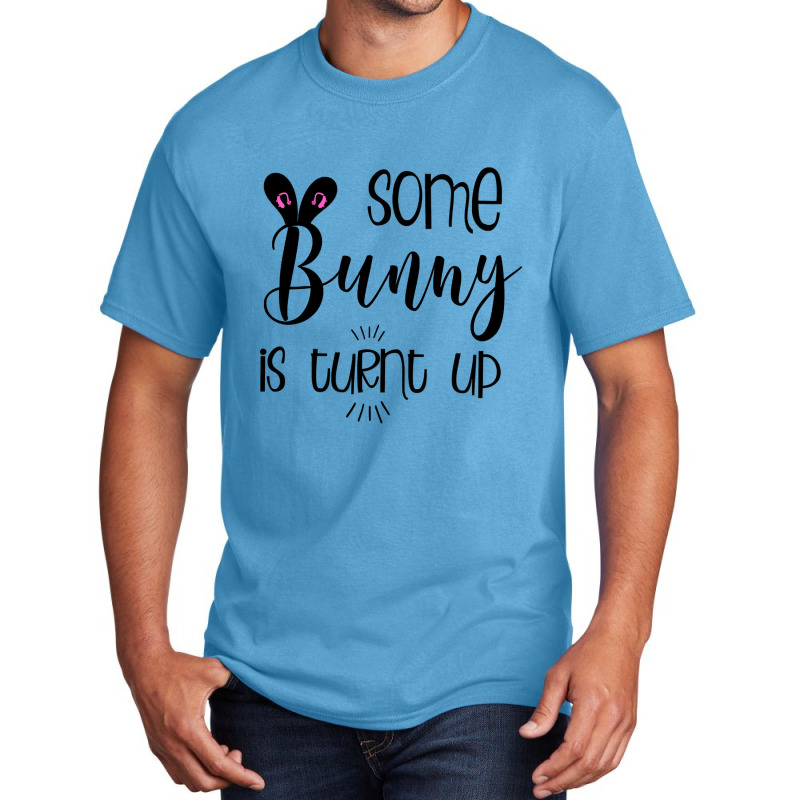 Deaf Pride Easter Bunny Ears Turnt Up Hard Of Hearing Aid T Shirt Basic T-shirt | Artistshot