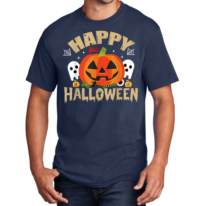 Halloween Costume Design & Trick Or Treat Lover,pumpkin T Shirt Basic T-shirt | Artistshot