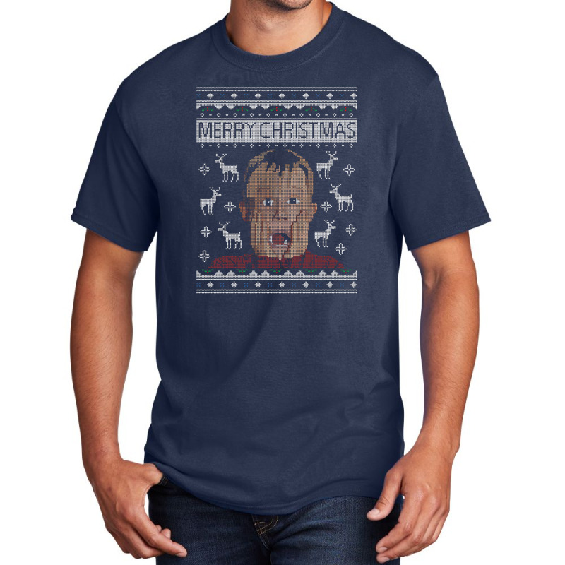 Home Alone Christmas Basic T-shirt by govyvy | Artistshot