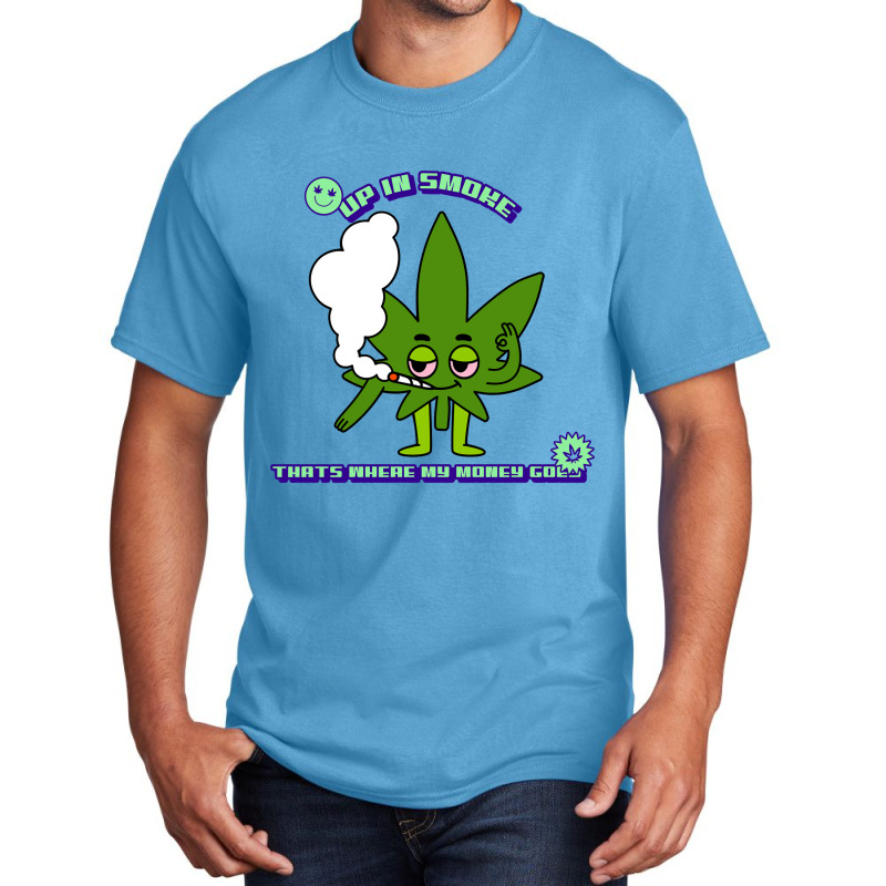 Classic Retro  Cannabis Classical Music Basic T-shirt by SeanArtists | Artistshot