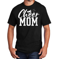 Womens Megaphone Cheer Mom Music Vintage Retro Basic T-shirt | Artistshot