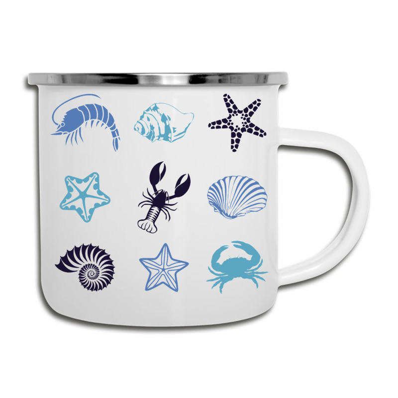 Crustacean Core Aesthetic Crustaceans Crab Lobster Camper Cup | Artistshot