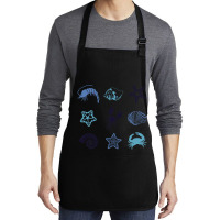 Crustacean Core Aesthetic Crustaceans Crab Lobster Medium-length Apron | Artistshot