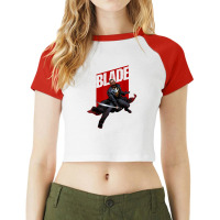 The Vampire Hunter Intimidating Shout  1 Raglan Crop Top | Artistshot