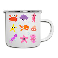 Crustacean Core Aesthetic Crustaceans Crab Lobster Camper Cup | Artistshot