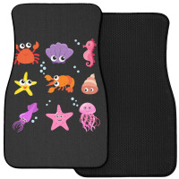 Crustacean Core Aesthetic Crustaceans Crab Lobster Front Car Mat | Artistshot