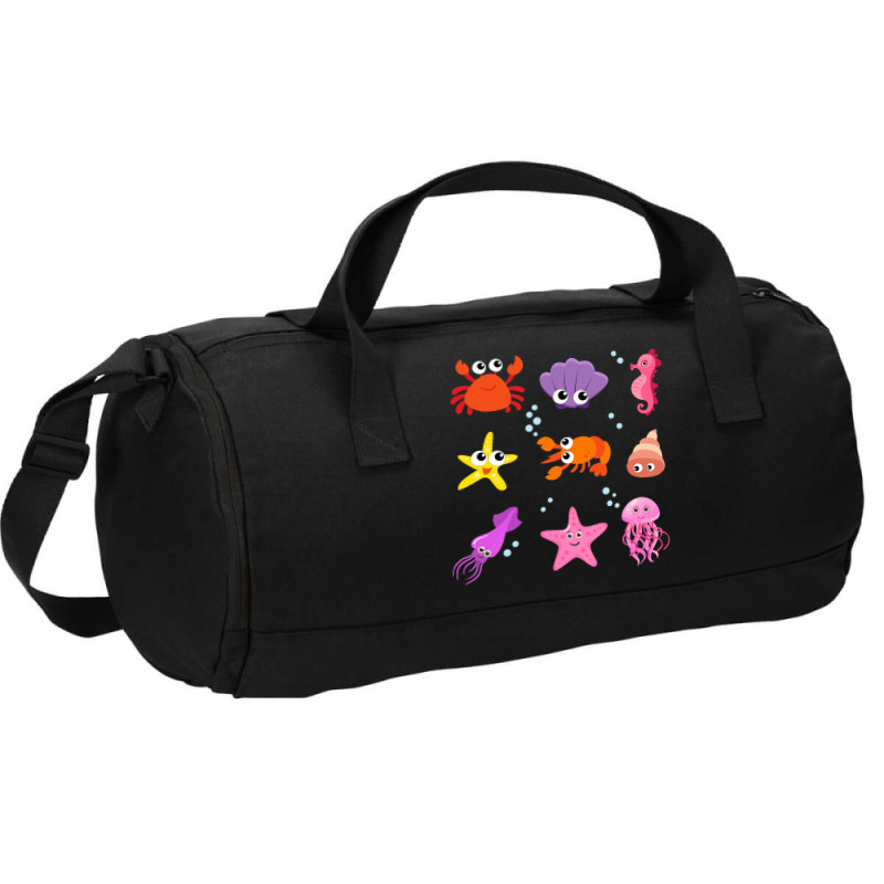 Crustacean Core Aesthetic Crustaceans Crab Lobster Duffel Bag | Artistshot