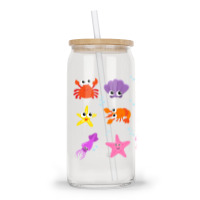 Crustacean Core Aesthetic Crustaceans Crab Lobster Glass Tumbler | Artistshot