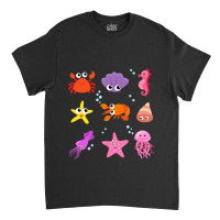 Crustacean Core Aesthetic Crustaceans Crab Lobster Classic T-shirt | Artistshot