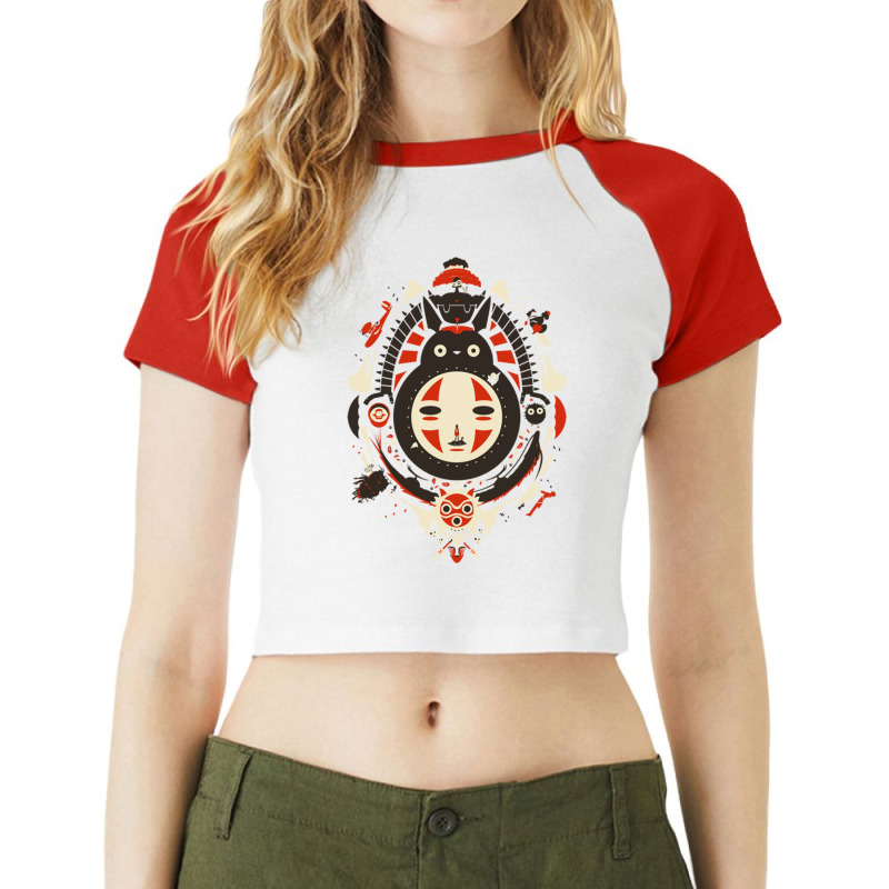 New Mmtotoro Studio Ghiblimm Raglan Crop Top by antrasinv8 | Artistshot