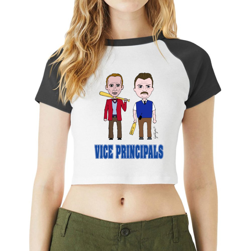 Vice Principals Raglan Crop Top by lievewettey5 | Artistshot