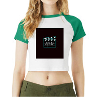 Movie Crew Funny Gift For Film Makers, Director, Producer, And Actors Raglan Crop Top | Artistshot