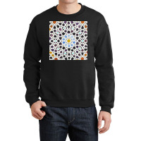 Tiles T  Shirtzellige Moroccan Mosaic Tilework T  Shirt Crewneck Sweatshirt | Artistshot