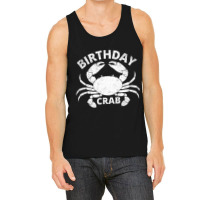 Birthday Crab T Shirt Crab Lover Vintage Crabbing  Tank Top | Artistshot