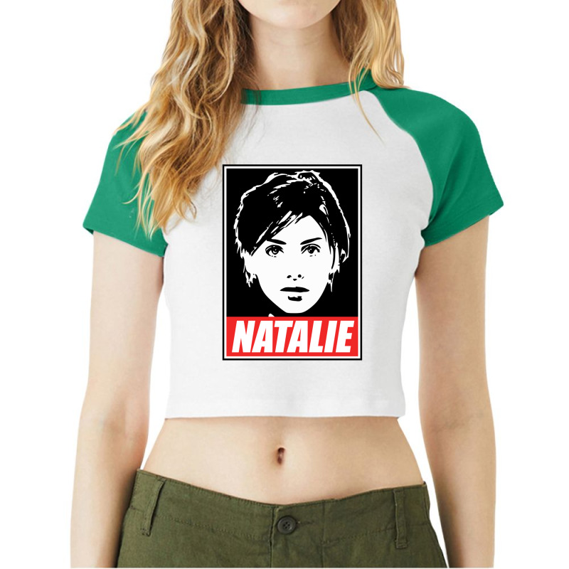 Natalie Torn Raglan Crop Top by CAMMIGRAHAM | Artistshot