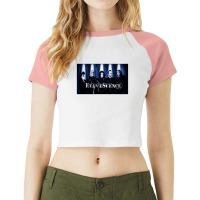 Birthday Gift Evanescence The Bitter Truth Retro Wave 11 Raglan Crop Top | Artistshot