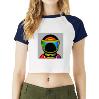 Astronaut Raglan Crop Top | Artistshot