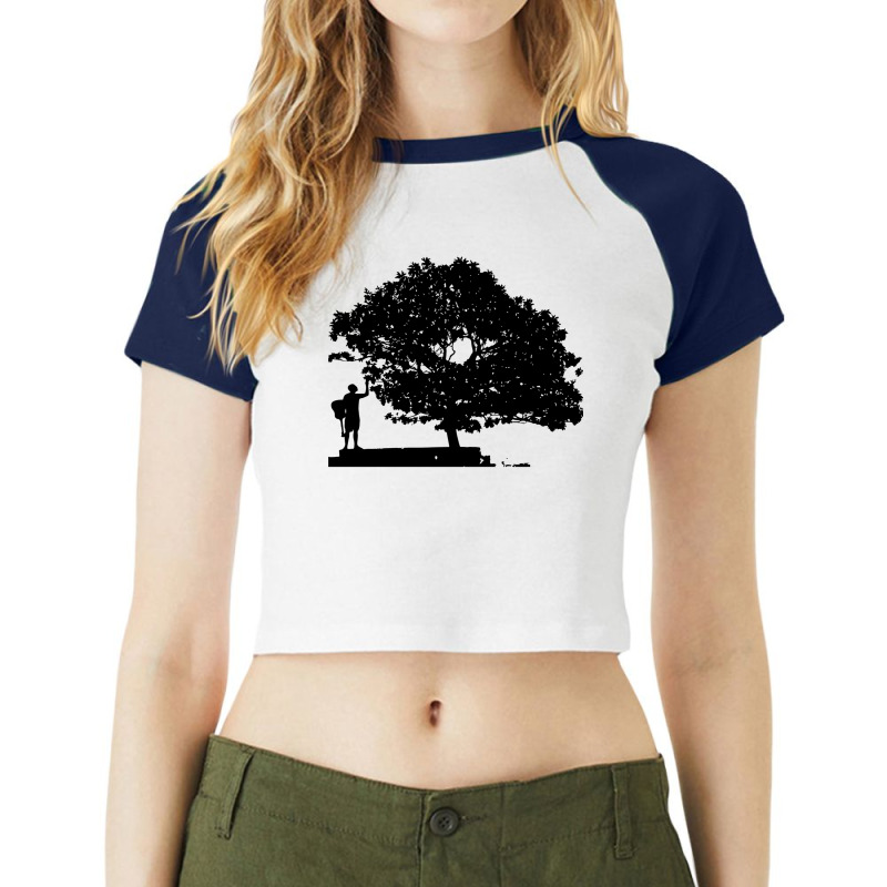 Jack Johnson Raglan Crop Top by youfuarrer7 | Artistshot