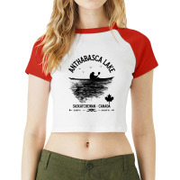 Lake Anthabasca, Saskatchewan - Canada Location Lakes Raglan Crop Top | Artistshot