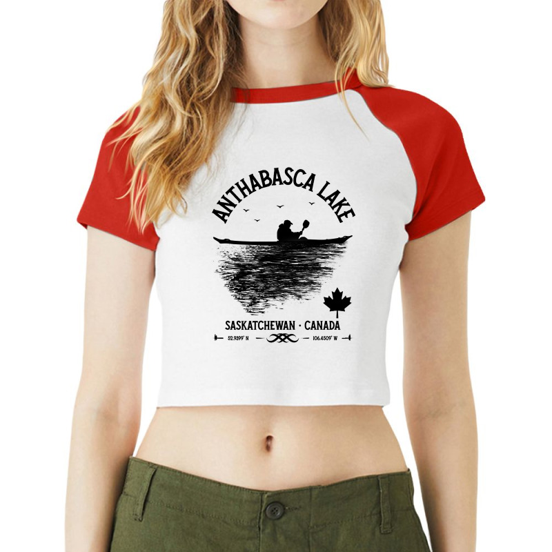 Lake Anthabasca, Saskatchewan - Canada Location Lakes Raglan Crop Top by hawksreminds130 | Artistshot