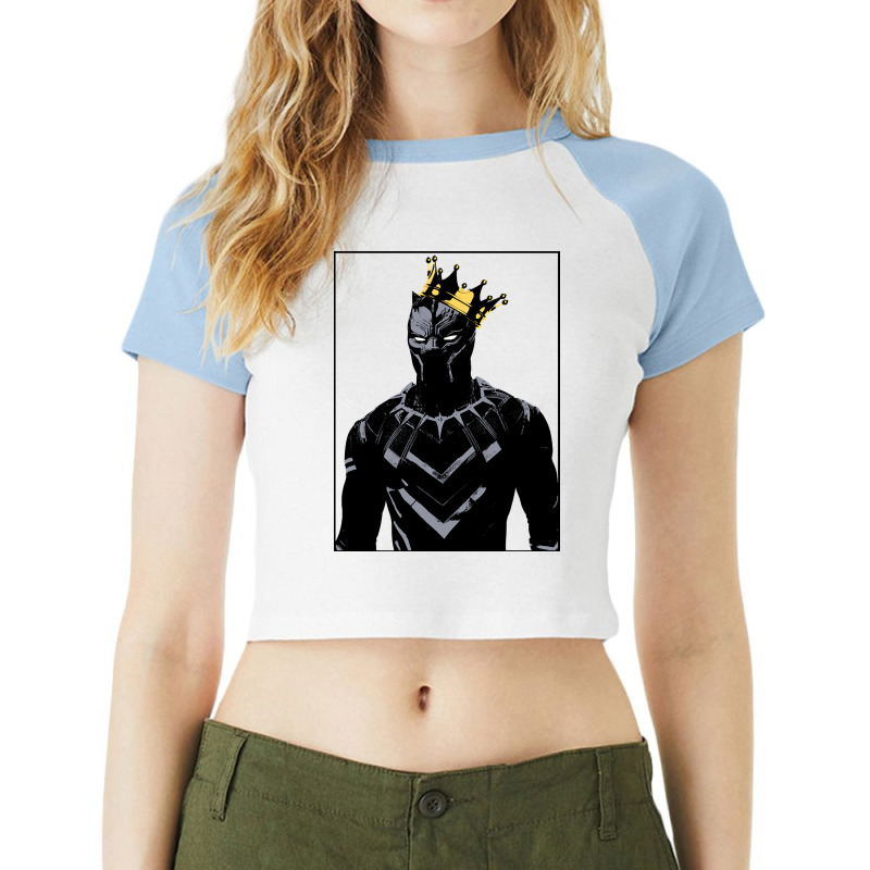 Black Panther-iwxqp Raglan Crop Top by dentistdamaging500 | Artistshot