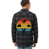 Crustacean Core Crustaceancore Aesthetic Crustacea Flannel Shirt | Artistshot