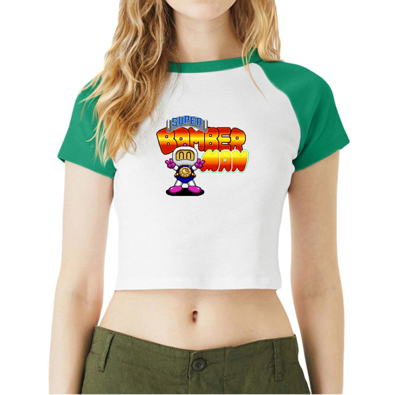 Blow Them Up Raglan Crop Top by johnjoKaang | Artistshot