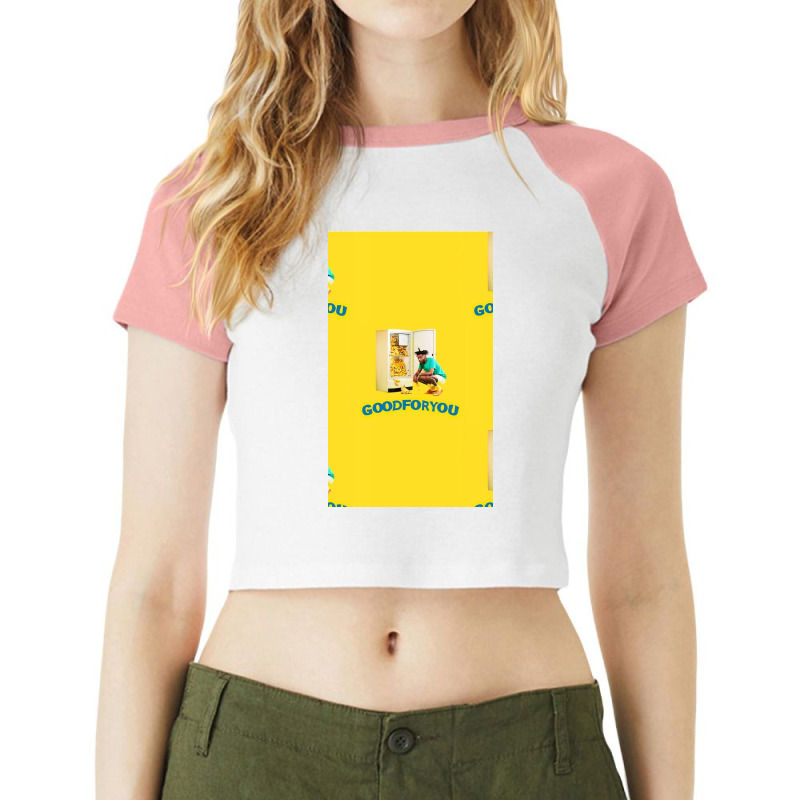 Aminé Good For You Raglan Crop Top by Leeswdr | Artistshot