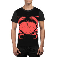 Crab Crustacean Graphic T-shirt | Artistshot