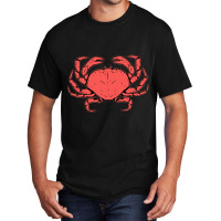 Crab Crustacean Basic T-shirt | Artistshot