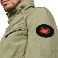 Crab Crustacean Oval Patch | Artistshot