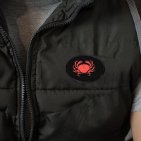 Crab Crustacean Oval Patch | Artistshot