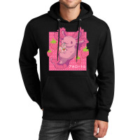 Cute Axolotl Pastel Goth Strawberry Milk Kids Yout Unisex Hoodie | Artistshot