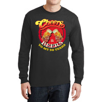 Cheers Beers To My Fifty 50 Years Funny Birthday Long Sleeve Shirts | Artistshot