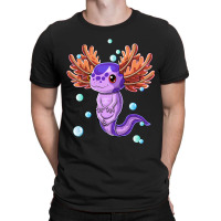 Cute Axolotl Salamander Bubble Girls Boys Kids T-shirt | Artistshot