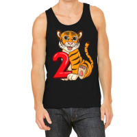 Birthday Tiger 2 Year Old Tank Top | Artistshot