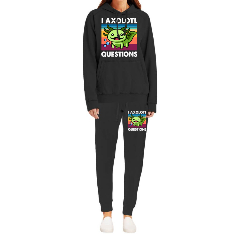 Cute Axolotl Shirt Funny I Axolotl Questions Salam Hoodie & Jogger Set | Artistshot